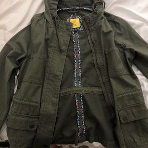 olive green jacket
